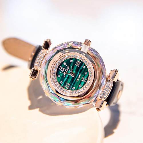 2025年新款水晶镶钻手表女士女款