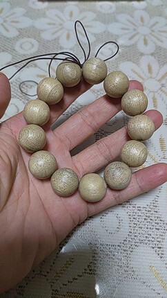 纯天然四川小叶桢楠金丝楠木手串佛珠18mm