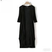 B035 外搭JR 气质显瘦弹力网纱开衫 春款 时尚