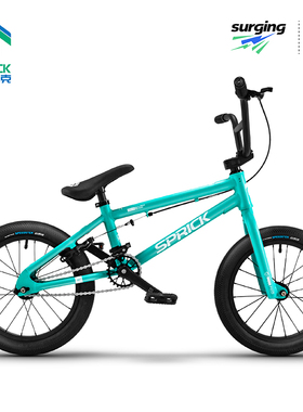 SPRICK斯普瑞克BMX小轮车儿童男女童小孩竞速泵道极限运动自行车