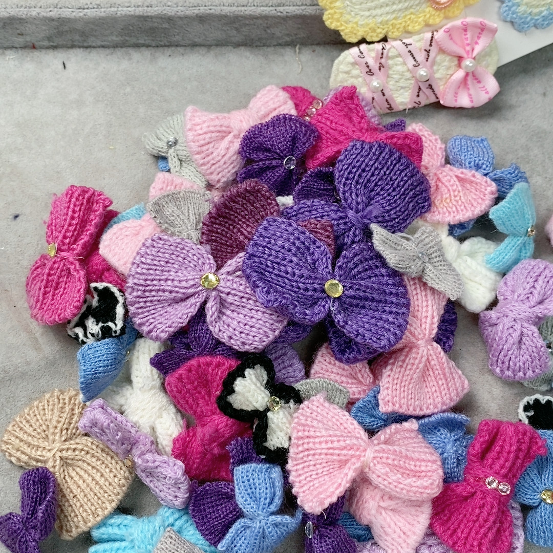 364号约70个毛线蝴蝶结,饰品/流行首饰/时尚饰品新,胸针,淘宝优惠券,粉丝福利购,淘宝优惠卷