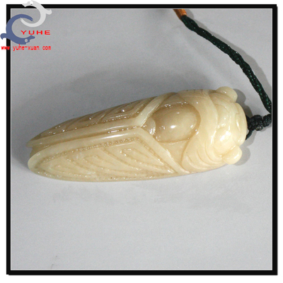 寿山石吊坠真品 芙蓉石 一鸣惊人 金蝉知了精品挂件【裕和轩】