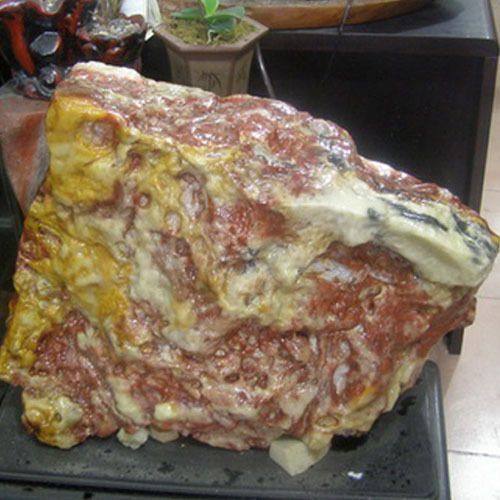 【裕和轩】寿山石大原石 国石真品 芙蓉冻石 珍藏大原石摆件石雕