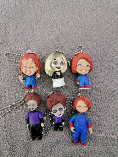 正版 散货美式怀旧 鬼娃 Chucky 公仔挂件 钥匙扣 挂件，包包挂件