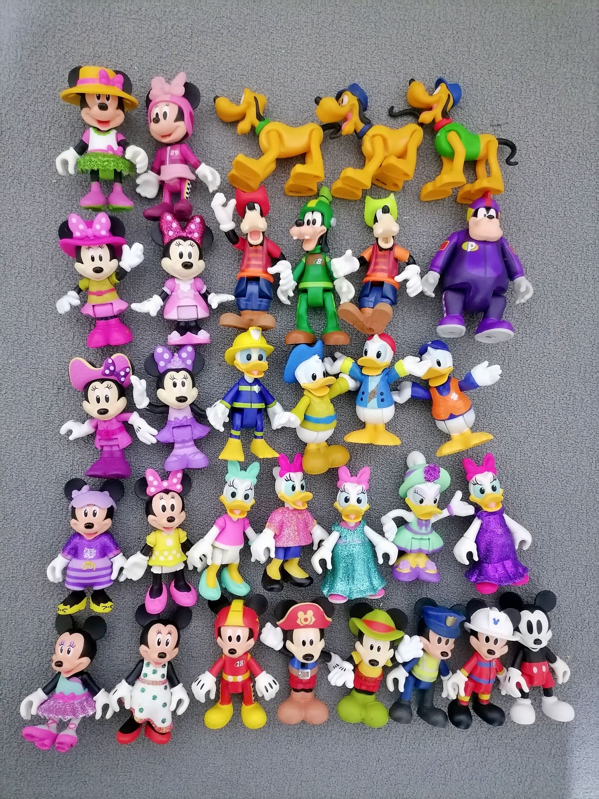 正版散货布鲁托公仔摆件玩具手脚可动迪S尼人偶模型过家家唐老鸭