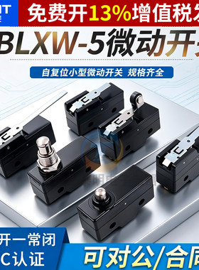 正品正泰微动开关YBLXW-5