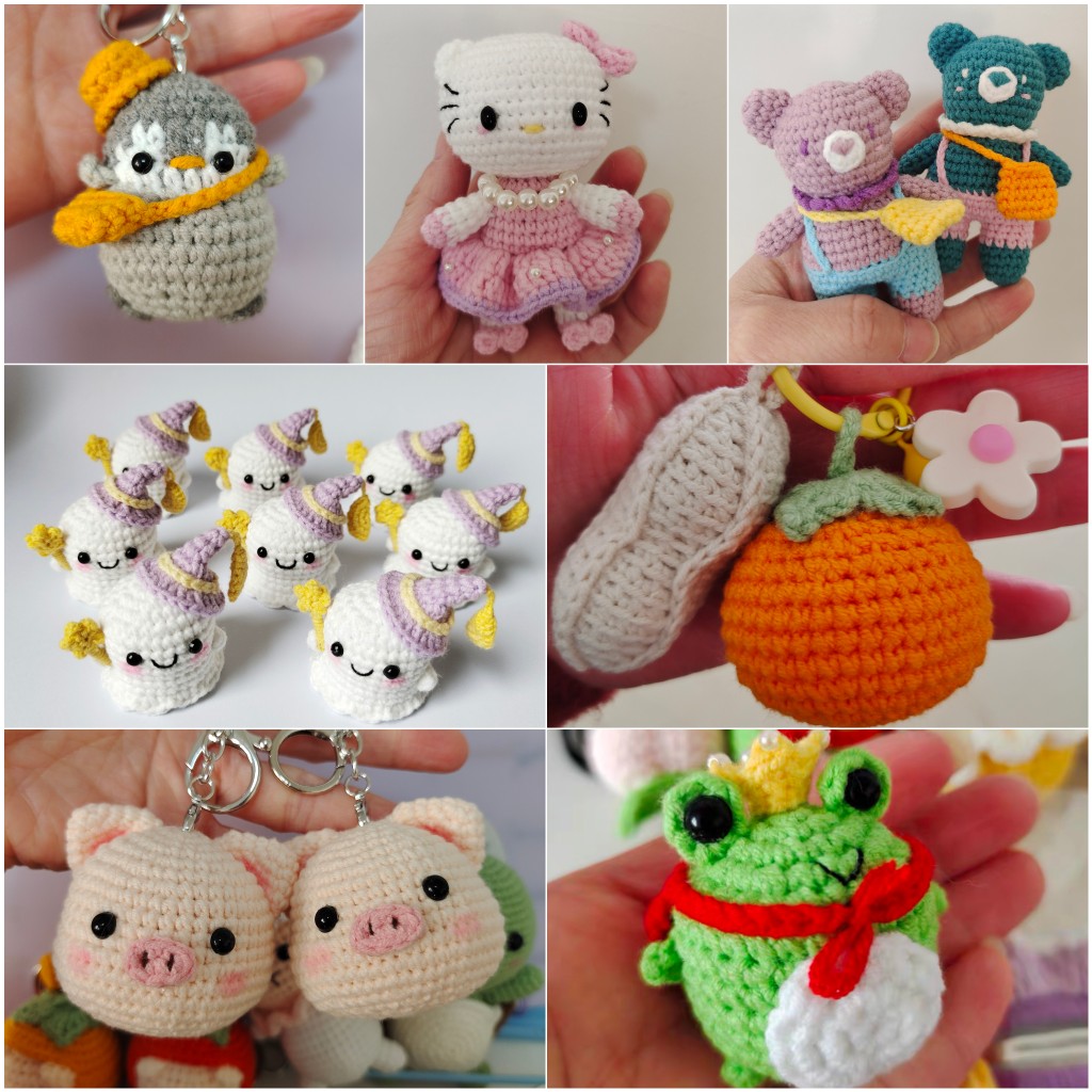 钩针玩偶编织手工编织DIY