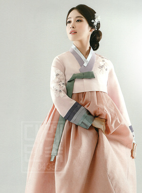 韩国进口面料韩服女士韩服朝鲜族民族服装554H-W02113