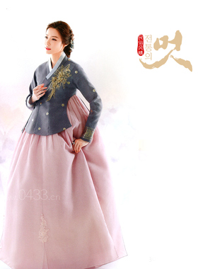 韩国原版进口新娘韩服婚礼敬酒生日宴礼服女士民族服装X10752-309