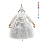 女童孩公主朝鲜族儿童生日宴韩服舞台演出走秀烫金韩服H E22034