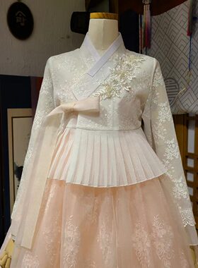 朝鲜族民俗服装新娘婚礼结婚仪式敬酒韩服婚纱礼服女士服H-X11461