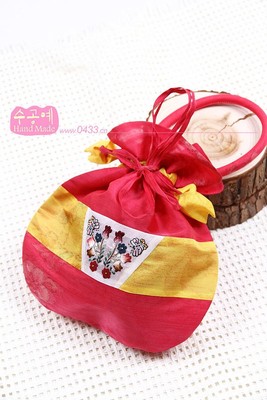 韩国原装进口韩服手拎包/手绣包/新娘包/婚礼韩服包/H-P01288