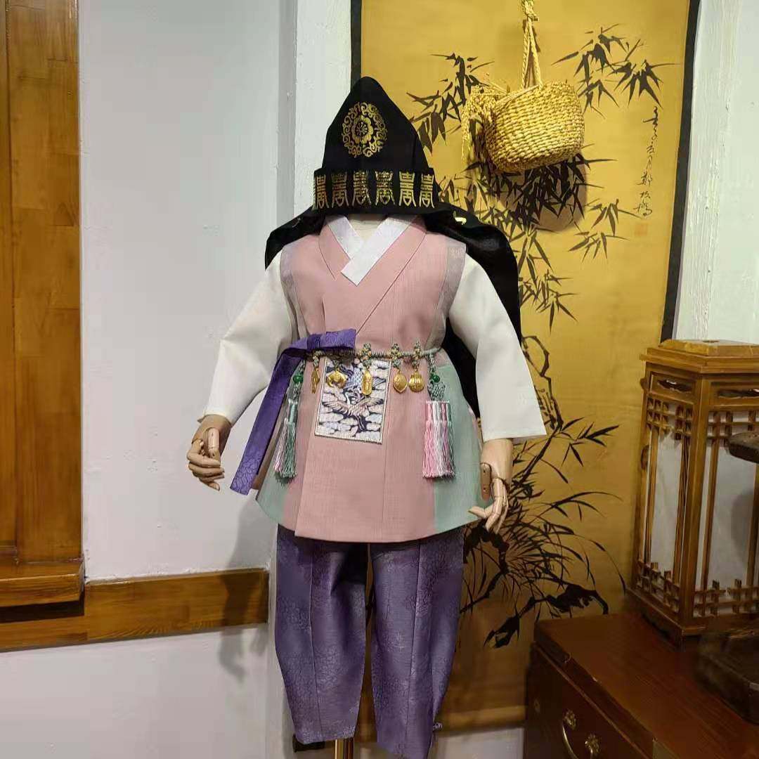 生日腰绳 男宝宝儿童韩服腰带装饰腰带（是腰绳的价格）H-P11180