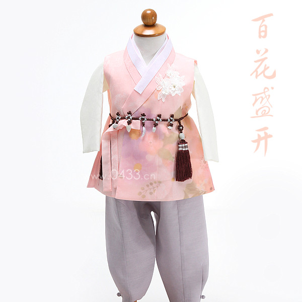 韩国传统男童韩服朝鲜族男宝宝一周岁生日礼服男孩儿童韩服E02018