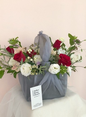 礼品包布 送礼包装 韩国进口单层砖石纱号H-P11043