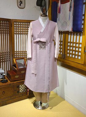 男士韩服韩国式婚礼敬酒服朝鲜族民族传统服饰新郎结婚礼服M22004