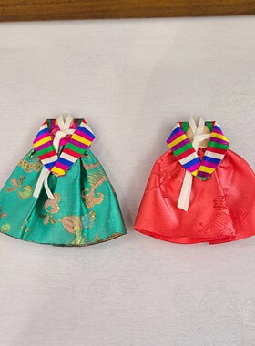 韩国原装进口小彩条韩服冰箱贴婚礼赠品礼品手工艺品H-P01911-6