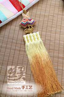 韩国原装进口牛角手绣韩服挂件 汽车挂件 力量的象征/H-P02663-2