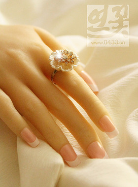 韩服装饰戒指/照相戒指/新娘韩服戒指/H-P05551