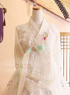 韩国原装进口新娘婚纱韩服礼服敬酒服生日宴H-X01042