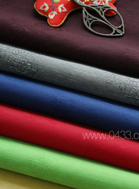 韩国原装进口暗纹纱芦苇娟 古装面料 宽110cm 半米的价格H-P08395