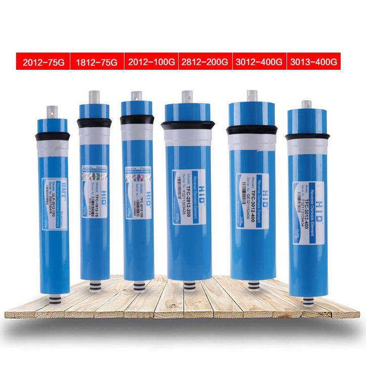 RO膜反渗透家用净水器hid惠灵顿滤芯75G400G商用纯水机净水机通用