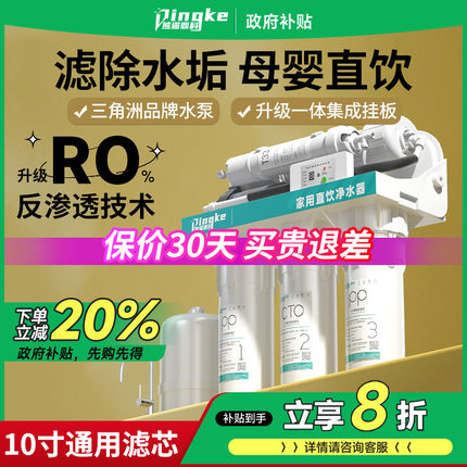ro反渗透净水器dy家用净水机纯水机厨房大流量直饮机自来水过滤器