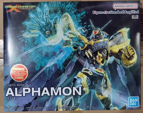 现货日本万代 Figure-rise FRS 数码宝贝 阿尔法兽 皇家骑士 拼装