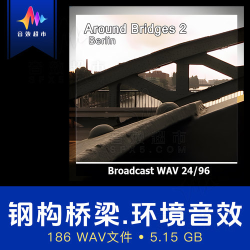 钢铁桥梁过往汽车火车震动环境音效 Detunized Around Bridges 2