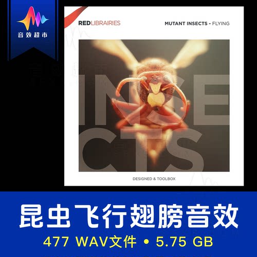 变异昆虫飞行蜂群攻击音效素材