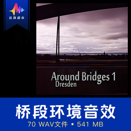 桥梁上方/桥下/桥周边环境音效 Detunized - Around Bridges 1