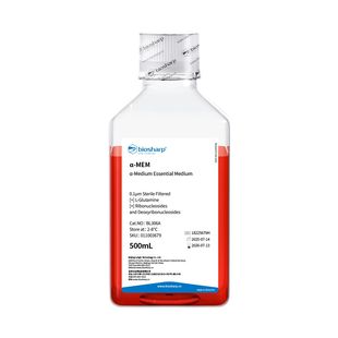 α-MEM液体培养基含丙酮酸钠不含HEPES含核糖核苷及脱氧核糖核苷