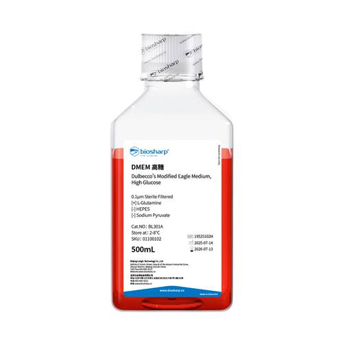白鲨DMEM高糖培养基BL301A500ml