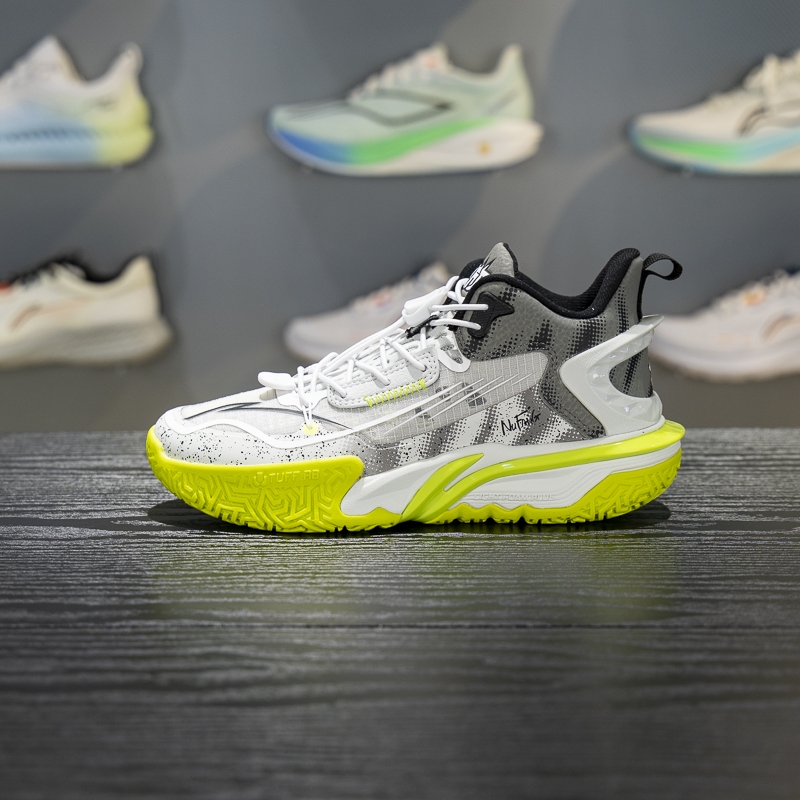 李宁四季通用减震回弹童篮球鞋