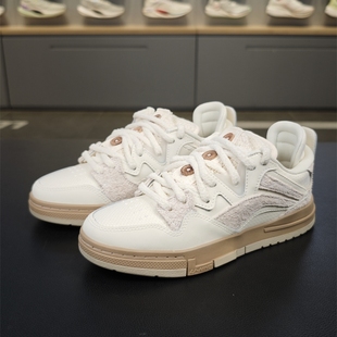 AECT076 女子惟吾PRO舒适软弹休闲低帮滑板文化鞋 李宁板鞋 2023新款