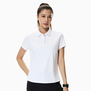 李宁短袖T恤2026夏季女子夏装速干短袖POLO衫APLW144-2-5-7