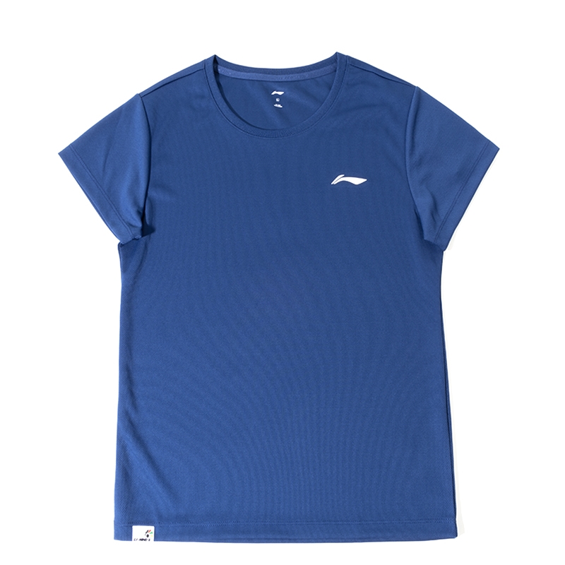 李宁短袖女子短袖文化衫