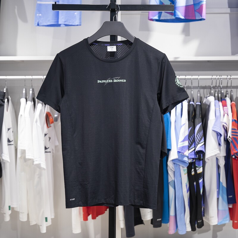 李宁短袖男子速干透气短袖T恤