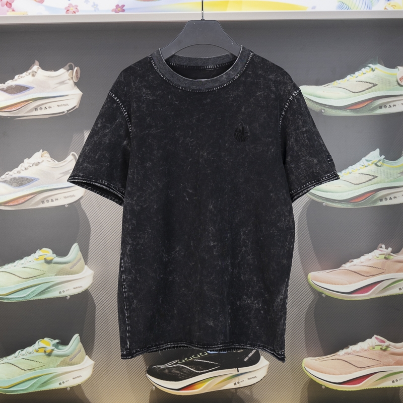 李宁短袖男子吸湿排汗T恤