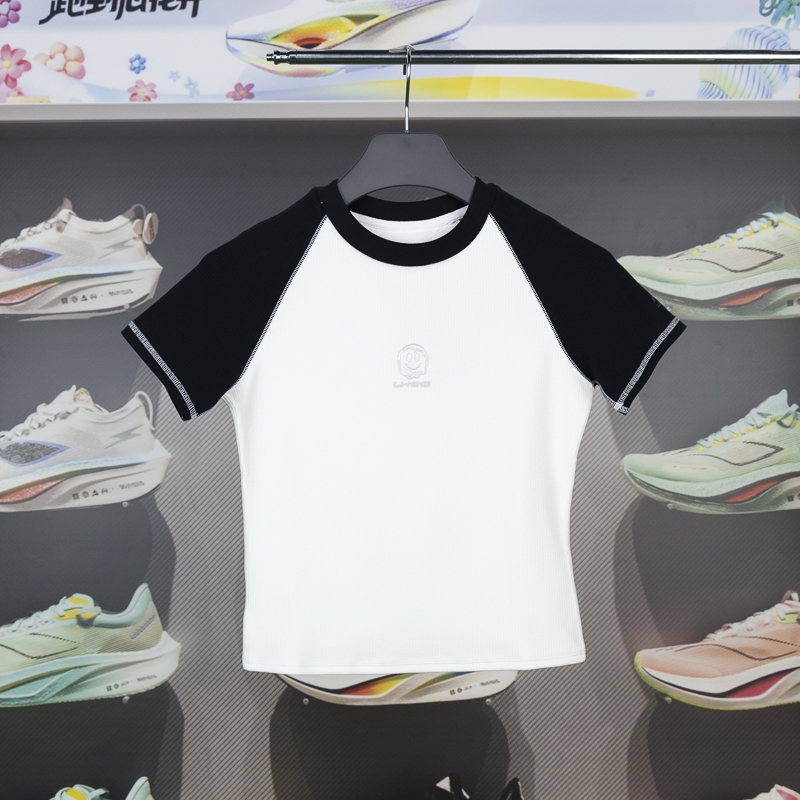 李宁短袖女子吸湿排汗T恤