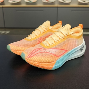 ARMS020 Elite女子一体织轻量竞速运动跑鞋 李宁2022新款 飞电2.0