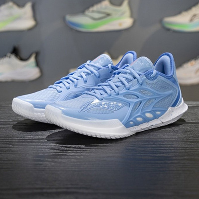 李宁男子减震回弹低帮篮球鞋