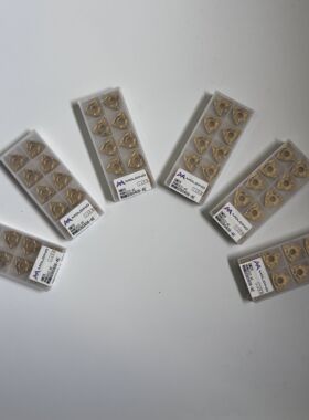 三菱日立MOLDINO桃型车刀片WNMG080408-AE GM25适合不锈钢和钢件