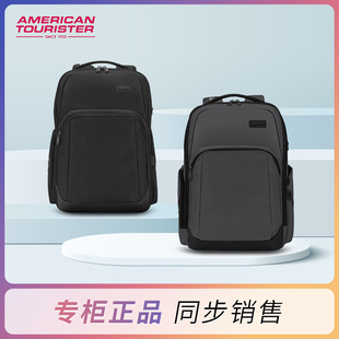 美旅NA5商务双肩包男大容量电脑包轻便书包职场通勤背包