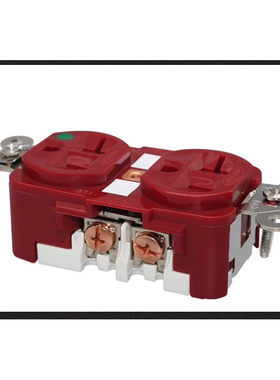 Hubbell荷宝墙插 HBL8300RMRI 医疗级核磁版 IG8300电源插座芯