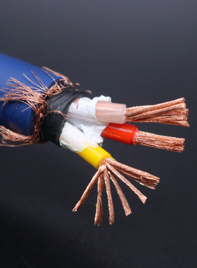 原装古河FP-3TS20 OCC蓝丝带发烧音响单晶铜电源线功放胆机连接线