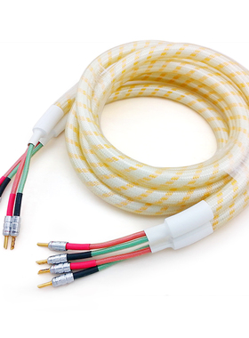 万隆NeoTech UPOCC单晶铜NS1965发烧喇叭线 功放胆机主音箱连接线