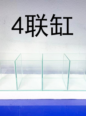 玻璃小型方形造景开放式观赏鱼缸