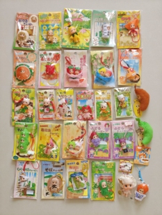 现货日本中古玩具地域限定变装丘比kewpie 挂件吊坠钥匙链钥匙扣