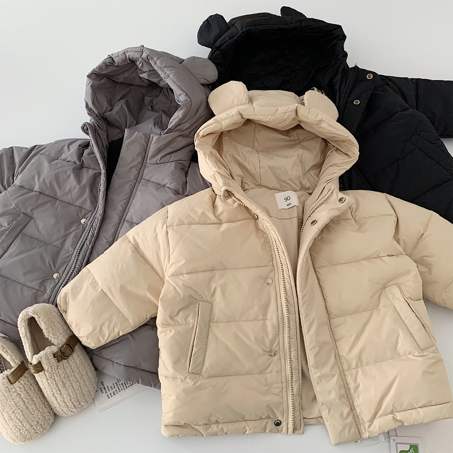 男童羽绒服冬季加厚90白鸭绒三防